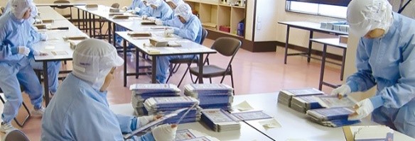 株式会社ハートフルリテラ 作業風景