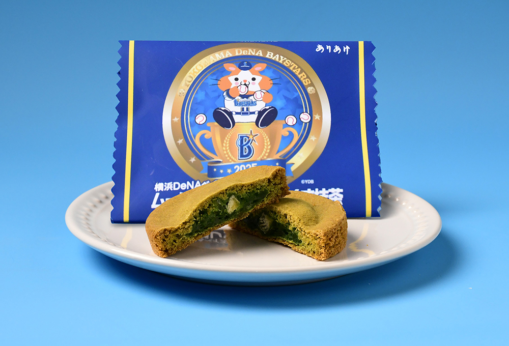 横浜DeNAベイスターズムーンガレット☆たまくす抹茶